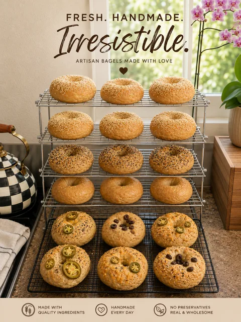 Fresh bagels